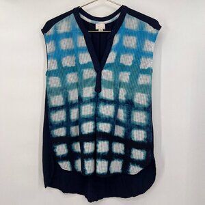 Anthropology Women's Postmark Conifer Egress Hi-Low Top Size S